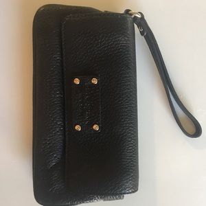 Kate Spade Black Wristlet